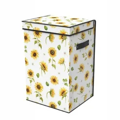 BOX SCATOLA SALVASPAZIO ARMADIO CONTENITORE PORTA OGGETTI ORGANIZER 40x35x60 CM