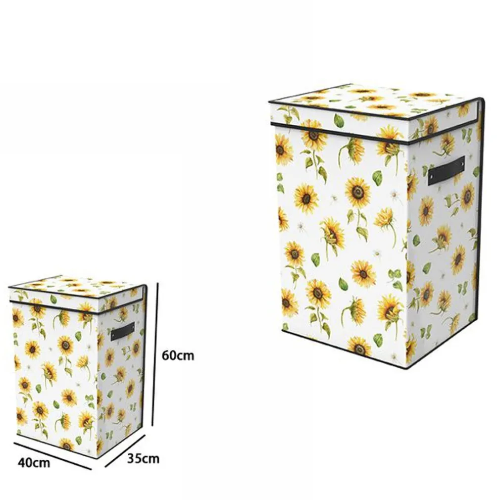 BOX SCATOLA SALVASPAZIO ARMADIO CONTENITORE PORTA OGGETTI ORGANIZER 40x35x60 CM