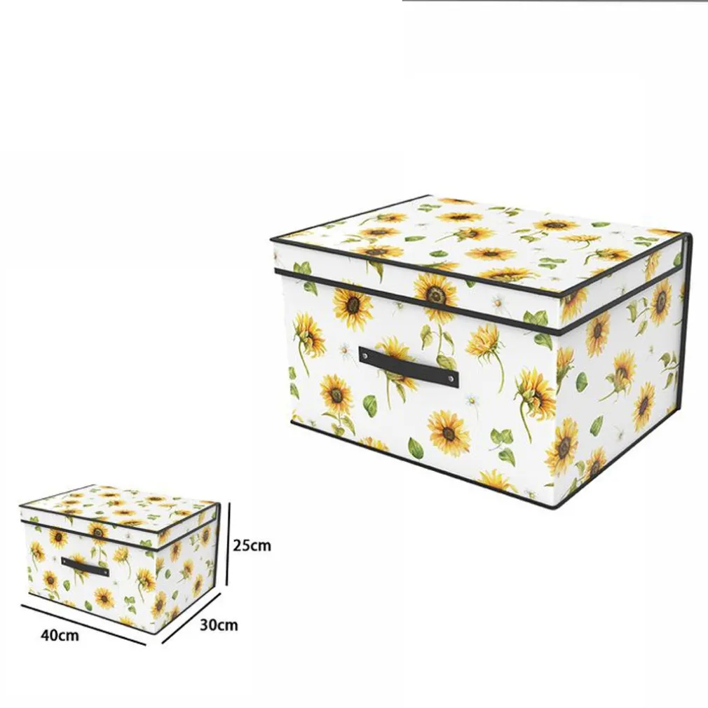 BOX SCATOLA SALVASPAZIO ARMADIO CONTENITORE PORTA OGGETTI ORGANIZER 40x30x25