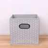 BOX SCATOLA SALVASPAZIO ARMADIO CONTENITORE PORTA OGGETTI ORGANIZER 25x25x25 CM