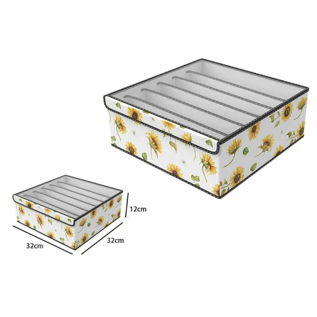 BOX SCATOLA SALVASPAZIO ARMADIO CONTENITORE PORTA OGGETTI ORGANIZER 32x32x12 CM