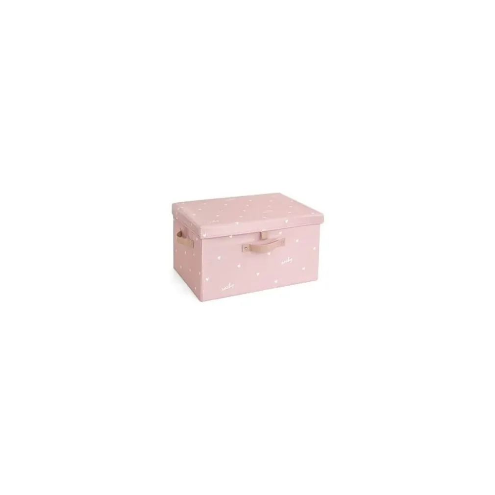 BOX SCATOLA SALVASPAZIO ARMADIO CONTENITORE PORTA OGGETTI ORGANIZER 40x30x25 CM