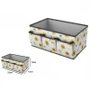 BOX SCATOLA SALVASPAZIO ARMADIO CONTENITORE PORTA OGGETTI ORGANIZER 25x15x12 CM
