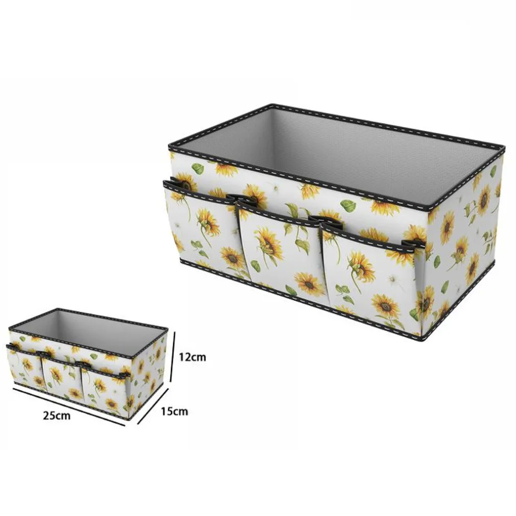 BOX SCATOLA SALVASPAZIO ARMADIO CONTENITORE PORTA OGGETTI ORGANIZER 25x15x12 CM