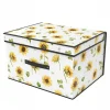 BOX SCATOLA SALVASPAZIO ARMADIO CONTENITORE PORTA OGGETTI ORGANIZER 60x40x30 CM