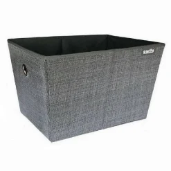 BOX SCATOLA SALVASPAZIO PORTATUTTO CONTENITORE ARMADI ORGANIZER 19X23X17CM 69724