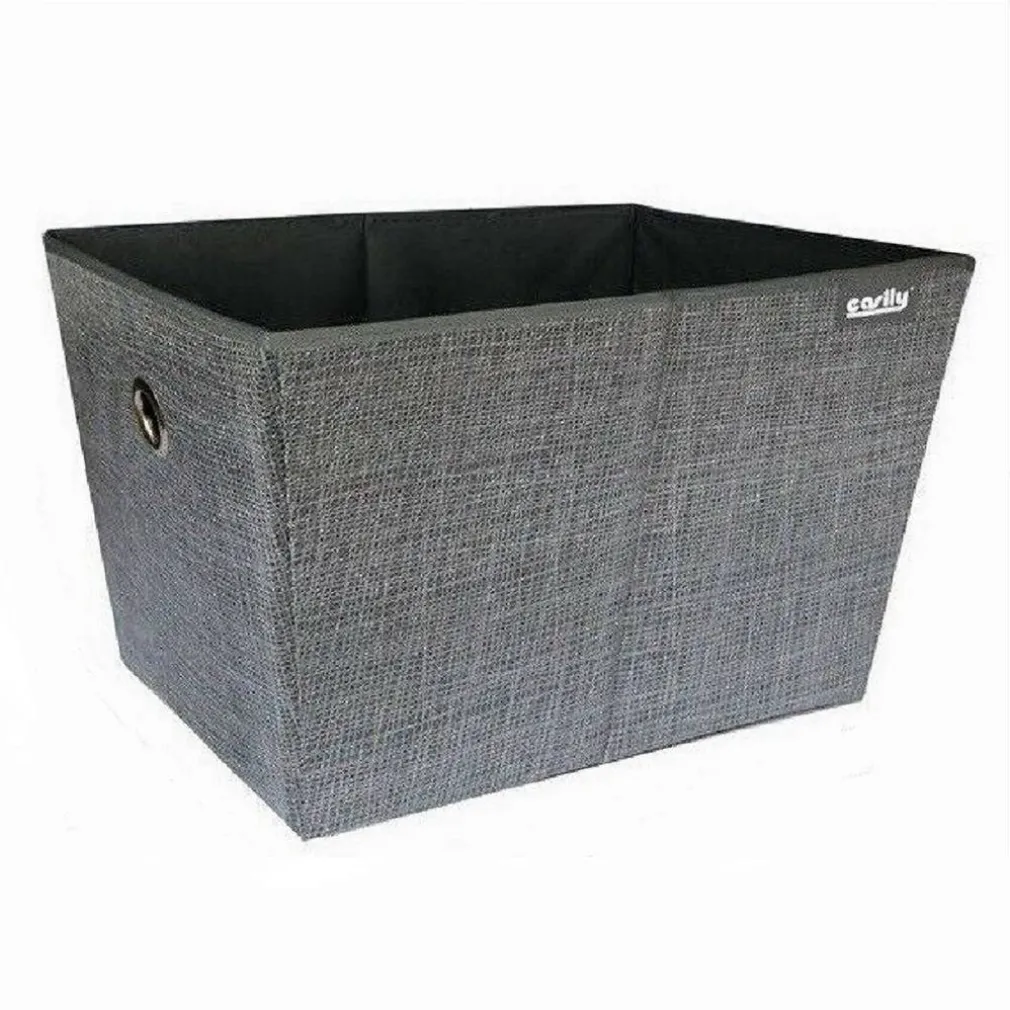 BOX SCATOLA SALVASPAZIO PORTATUTTO CONTENITORE ARMADI ORGANIZER 19X23X17CM 69724