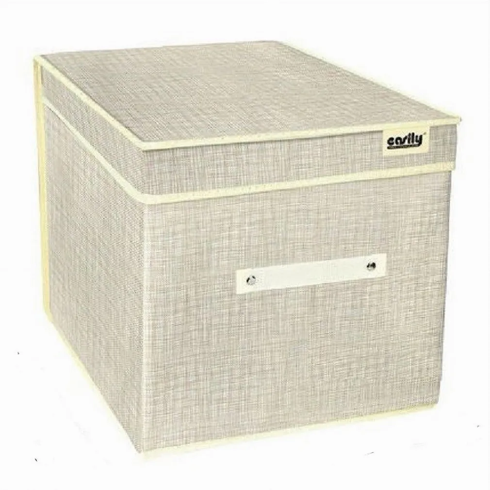 BOX SCATOLA SALVASPAZIO PORTATUTTO CONTENITORE ORGANIZER 25 X 40 X 30 CM 69694