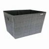 BOX SCATOLA SALVASPAZIO PORTATUTTO CONTENITORE ARMADI ORGANIZER 25X30X42CM 69726