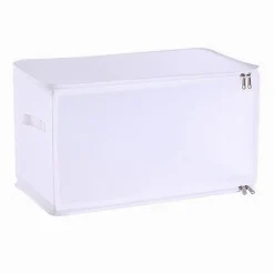 BOX SCATOLA SALVASPAZIO PORTATUTTO CONTENITORE ORGANIZER ARMADI 52X30X30CM 59976