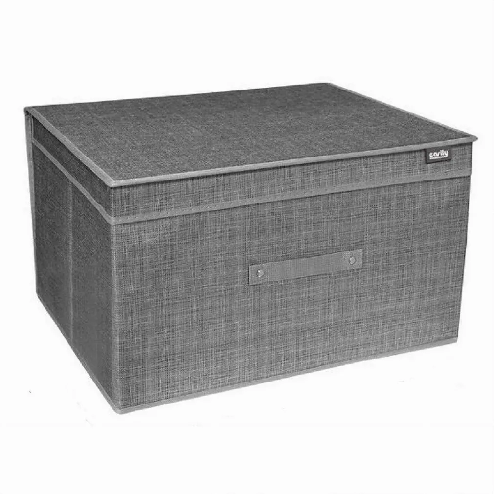 BOX SCATOLA SALVASPAZIO PORTATUTTO CONTENITORE ORGANIZER 40 X 50 X 60 CM 69999
