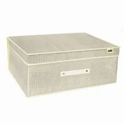 BOX SCATOLA SALVASPAZIO PORTATUTTO CONTENITORE ORGANIZER 70 X 40 X 20 CM 69697