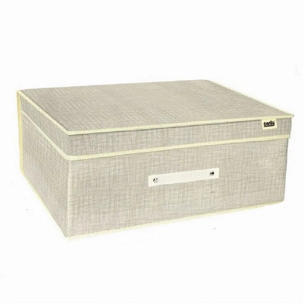 BOX SCATOLA SALVASPAZIO PORTATUTTO CONTENITORE ORGANIZER 70 X 40 X 20 CM 69697