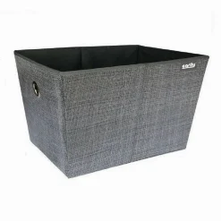 BOX SCATOLA SALVASPAZIO PORTATUTTO CONTENITORE ARMADI ORGANIZER 25X33X19CM 69725
