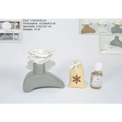 BRUCIATORE DIFFUSORE FRAGRANZA OLI 15ML ESSENZA RICARICA AMBIENTE AROMATERAPIA