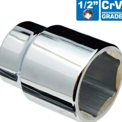 BUSSOLA BOCCOLA ESAGONALE CHIAVE SPANNER IN CROMO VANADIO 14 MM ATTACCO 1/2"