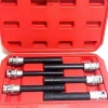 BUSSOLA CHIAVI TORX FEMMINA SET LUNGHI E10-E20 TESTA CILINDRO ATTACCO 1/2 QUADRO
