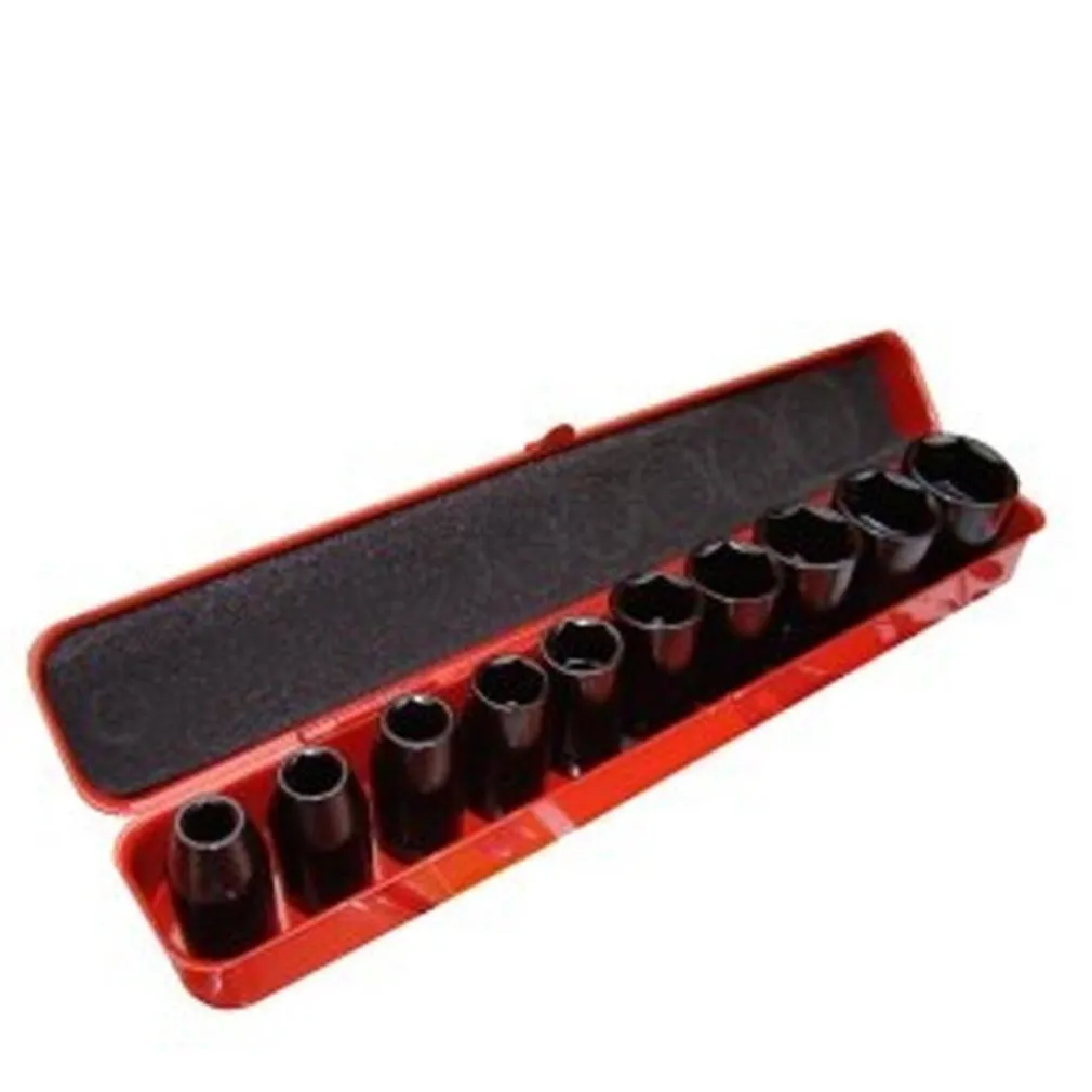 Bussole Boccole per avvitatore pneumatico set 10 pz da 1/2" 3 4 5 0