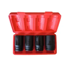 BUSSOLE BOCCOLE PER PISTOLA AVVITATORE PNEUMATICO SET 4 PZ DA 3/4"DA 30 A 36MM