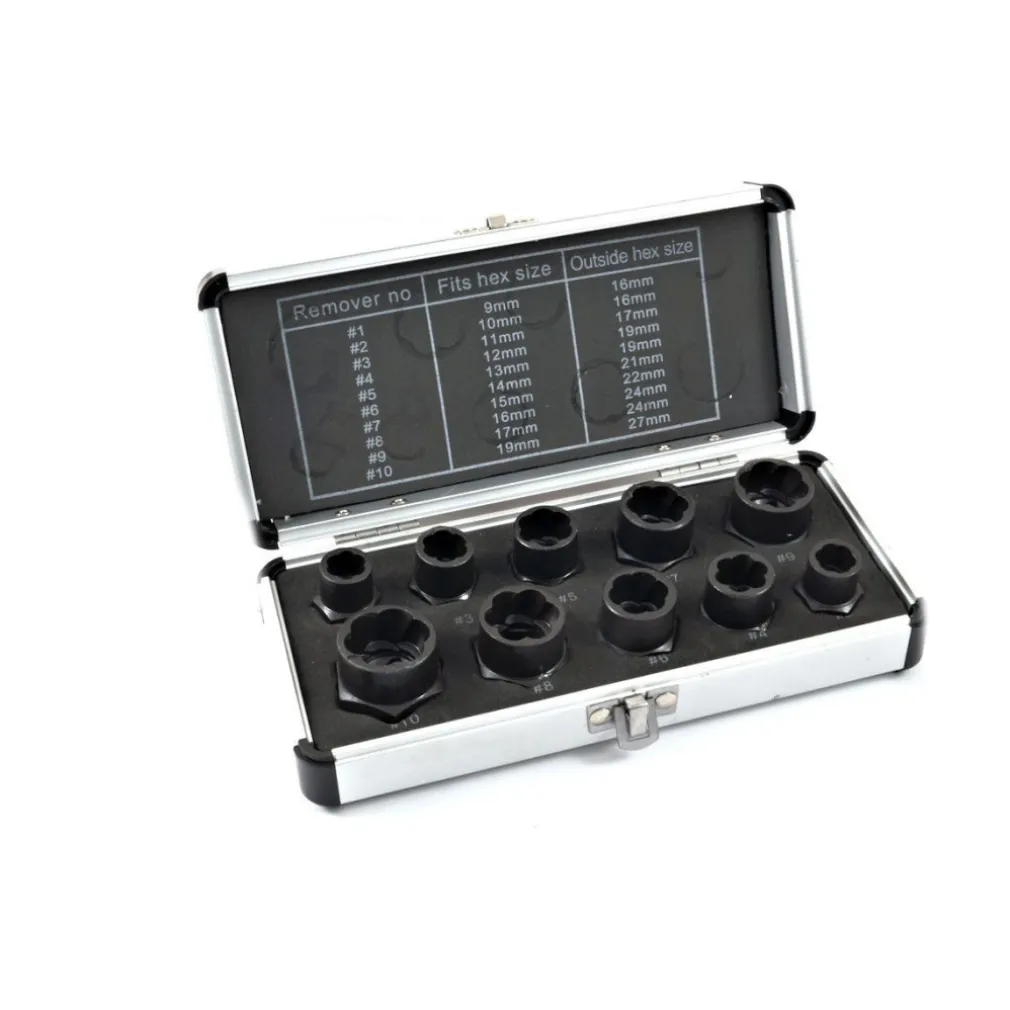 BUSSOLE ESTRATTORI DADI E BULLONI DANNEGGIATI ALTE BASSE SET 10 PZ