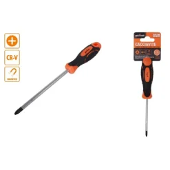 CACCIAVITE GIRAVITE 4 X 75 MM CON PUNTA MAGNETICA A CROCE IN ACCIAIO CR-V 94878