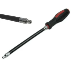 CACCIAVITE GIRAVITE FLESSIBILE DA 300 MM PORTA BUSSOLE TORX MASCHIO