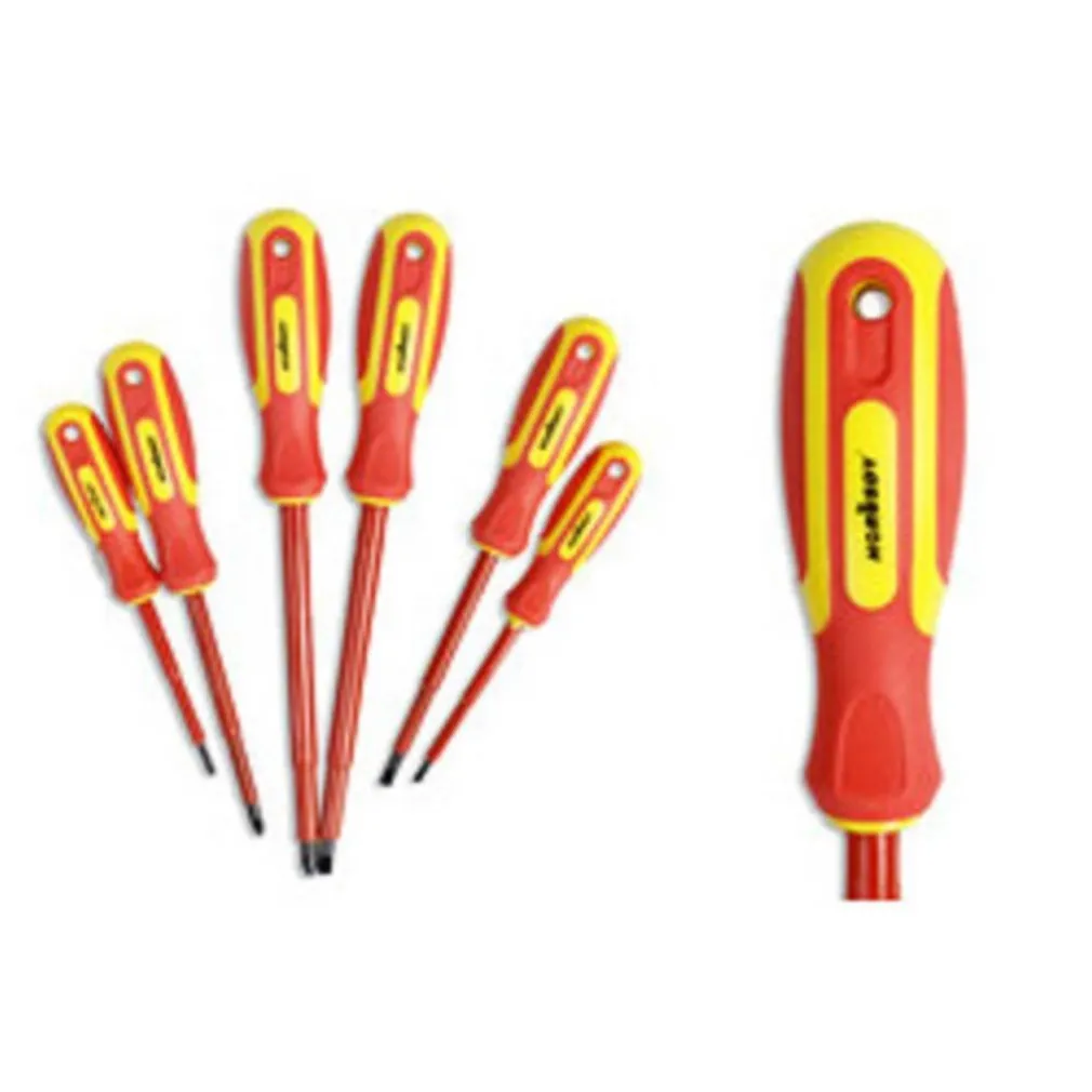 CACCIAVITI ELETTRICISTA 6 PZ ISOLATI STELLA TAGLIO GIRAVITI ELETTRICISTA 82924