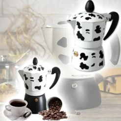 CAFFETTIERA MUCCA MOKA EXPRESS MUKKA CAFFE CAFFè ESPRESSO NAPOLETANO DA 6 TAZZE