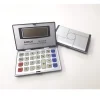 CALCOLATRICE RICHIUDIBILE TASCABILE PORTATILE 8 CIFRE DISPLAY PER SCUOLA UFFICIO