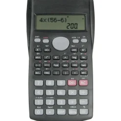 CALCOLATRICE SCIENTIFICA 240 FUNZIONI CALCOLO INTEGRATO DISPLAY A DUE RIGHE LCD