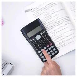 CALCOLATRICE SCIENTIFICA INGEGNERIA SCUOLA UFFICIO 240 FUNZIONI CON CUSTODIA