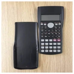 CALCOLATRICE SCIENTIFICA INGEGNERIA SCUOLA UFFICIO 240 FUNZIONI CON CUSTODIA