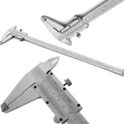 CALIBRO A CORSOIO MANUALE 300 MM 30 CM ANALOGICO IN ACCIAIO MISURA PRECISIONE