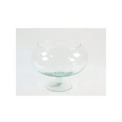 CALICE AMPOLLA BOCCIA VETRO 18CM H 14CM CONFETTI CENTROTAVOLA VASO FIORI CANDELA