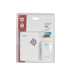 CAMPANELLO UNIVERSALE MUSICALE A BATTERIA WIRELESS 38 SUONERIE MELODIE XC-1980