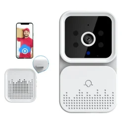 CAMPANELLO VIDEO HD VISIONE NOTTURNA WIRELESS CITOFONO VIDEOCITOFONO SMART