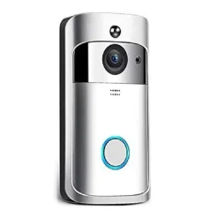 CAMPANELLO VIDEOCITOFONO WIFI SICUREZZA CASA ALLARME PORTA CON SENSORE MOVIMENTO