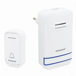 CAMPANELLO WIRELESS SENZA FILI SPINA INCORPORATA WIFI INDICATORE LED CAMP-03 MAXTECH