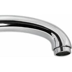 CANNA DI RICAMBIO BASSA LUNGA PER MISCELATORE LAVELLO CROMATO LUCIDO 19CM