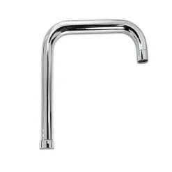 CANNA DI RICAMBIO MISCELATORE RUBINETTO CUCINA LAVELLO CANNA ALTA SQUADRATO 22CM