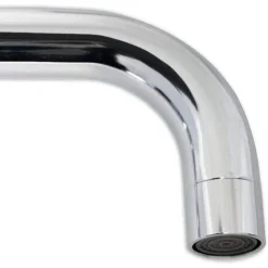 CANNA DI RICAMBIO MISCELATORE RUBINETTO CUCINA LAVELLO CANNA ALTA SQUADRATO 22CM