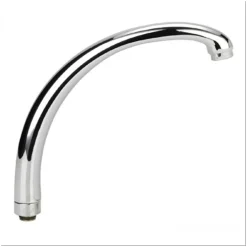 CANNA DI RICAMBIO MISCELATORE RUBINETTO CUCINA LAVELLO CANNA ALTA CROMATO 15CM