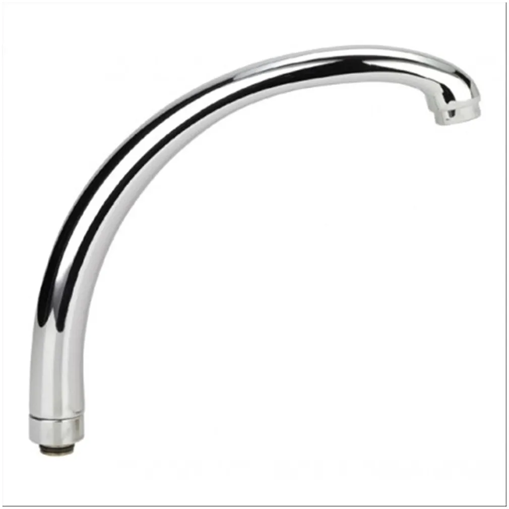 CANNA DI RICAMBIO MISCELATORE RUBINETTO CUCINA LAVELLO CANNA ALTA CROMATO 15CM