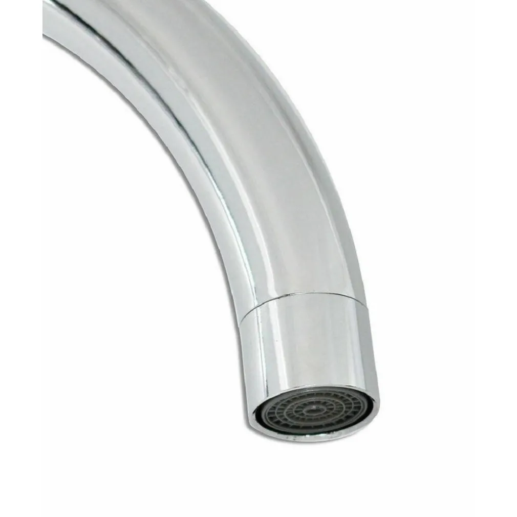 CANNA DI RICAMBIO MISCELATORE RUBINETTO CUCINA LAVELLO CANNA ALTA CROMATO 30CM