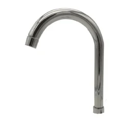 CANNA DI RICAMBIO MISCELATORE RUBINETTO CUCINA LAVELLO CANNA ALTA CROMATO 30CM