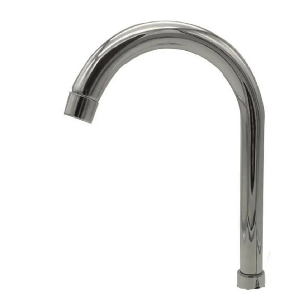 CANNA DI RICAMBIO MISCELATORE RUBINETTO CUCINA LAVELLO CANNA ALTA CROMATO 30CM