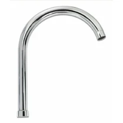 CANNA DI RICAMBIO MISCELATORE RUBINETTO CUCINA LAVELLO CANNA ALTA CROMATO 30CM