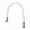 CANNA RICAMBIO MISCELATORE RUBINETTO LAVELLO CUCINA FLESSIBILE BIANCO 50CM 87502