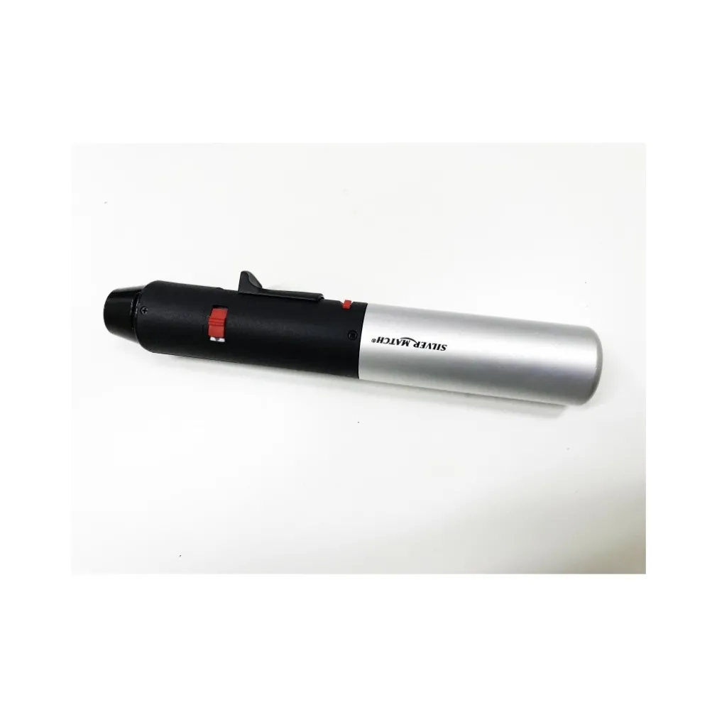 CANNELLO A PENNA BUTANO RICARICABILE ACCENSIONE ELETTRICA CARAMELLATORE FIAMMA