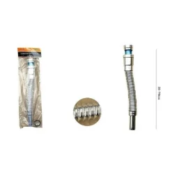 CANOTTO TUBO DI SCARICO ESTENSIBILE PER LAVABO LAVELLO 400-800 MM 1/2 10072